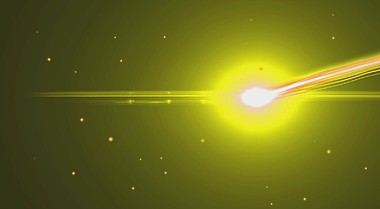 金色光芒粒子光效动态特效视频的预览图