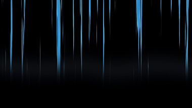 蓝色科技感不规则线条波动后期装饰带透明通道视频的预览图