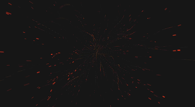 红色光效粒子快速飞散后期特效视频的预览图