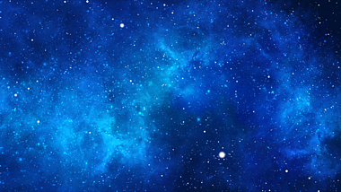 梦幻蓝色星空粒子后期动态背景视频的预览图