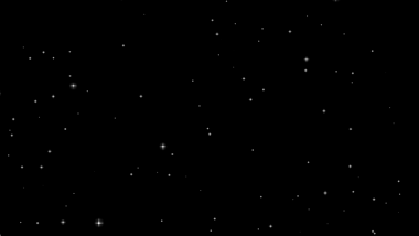 白色星光粒子漂浮后期特效挂件视频的预览图