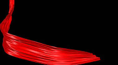 大气红色丝带飘动视频后期挂件素材视频的预览图