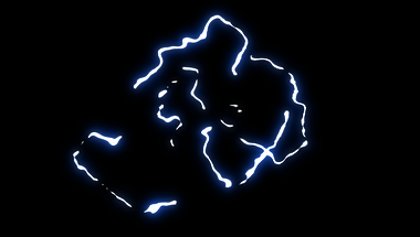 二维卡通电光MG动态后期特效视频的预览图