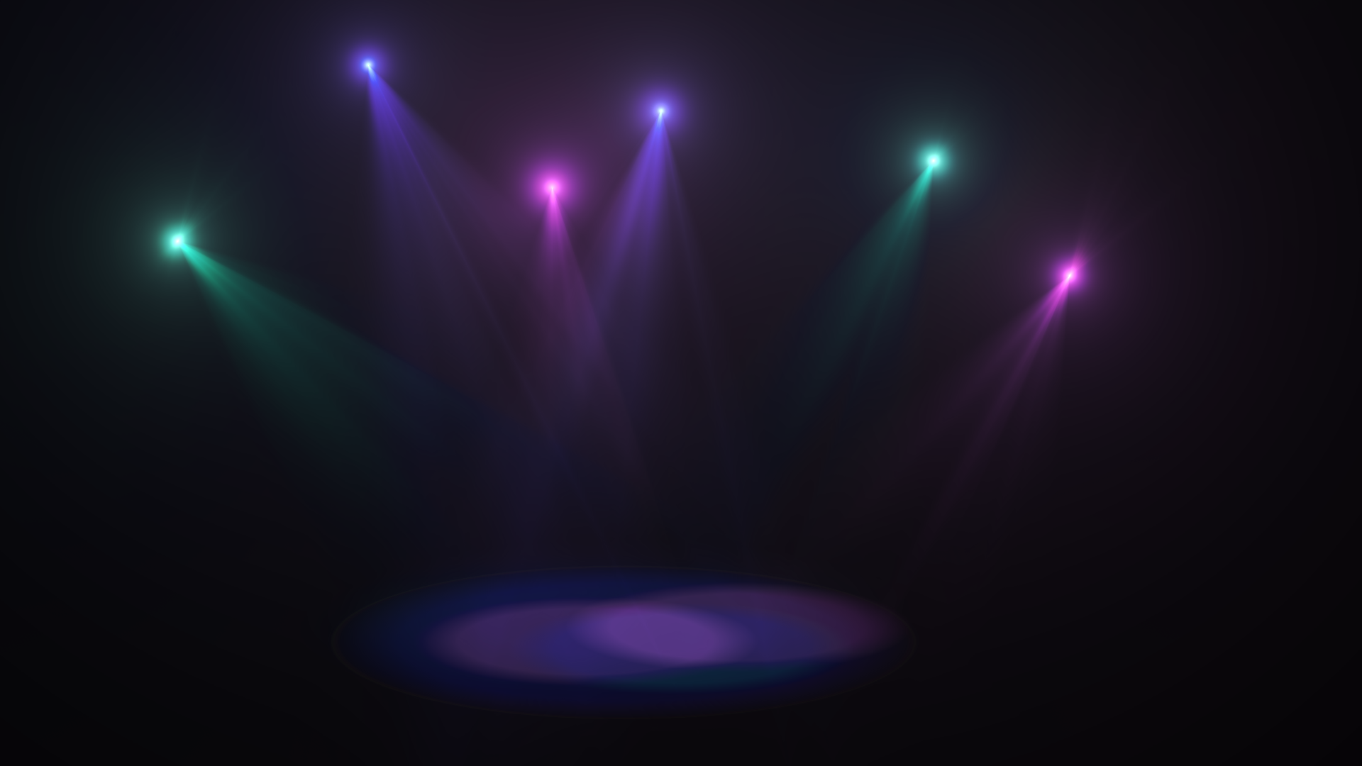 五彩斑斓舞台光效锥光带通道视频素材视频的预览图