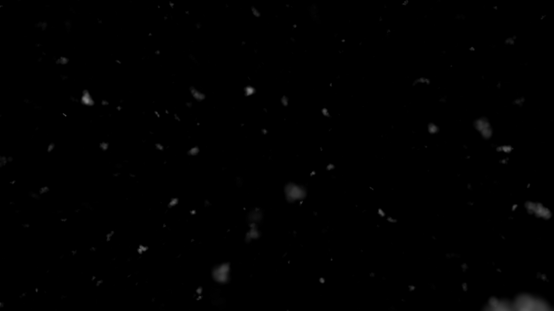 飘动雪花装饰背景挂件素材视频的预览图