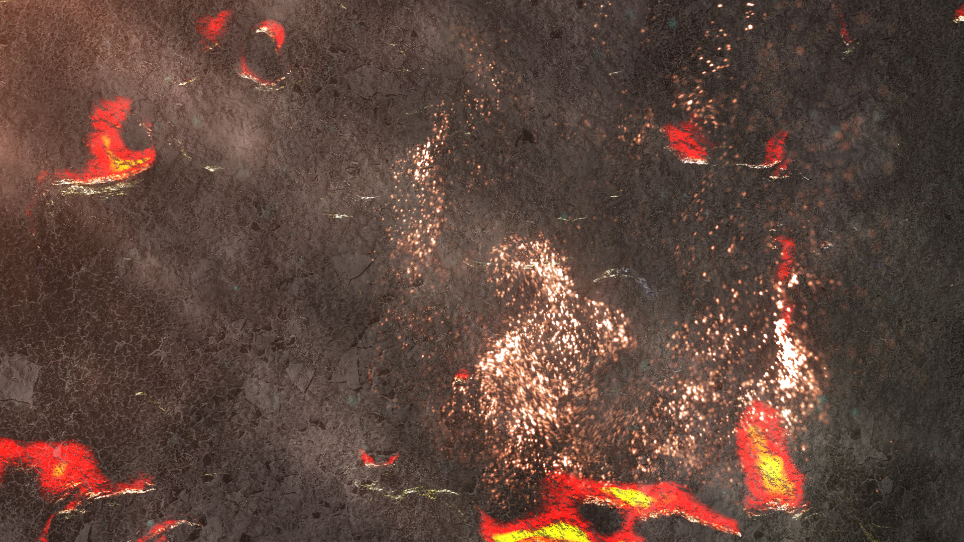 震撼大气熔岩火焰背景ae模板视频的预览图