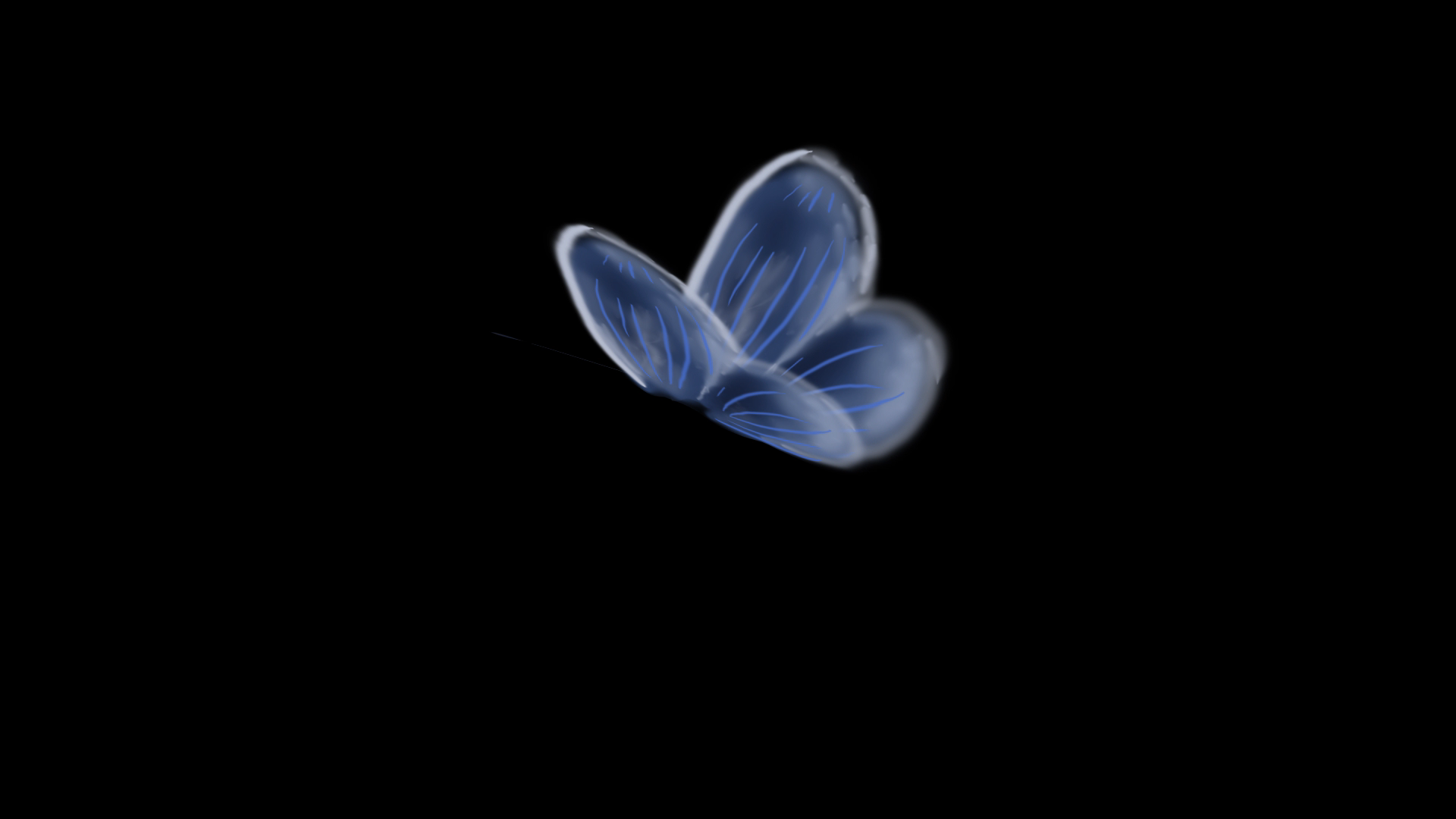 原创动态蝴蝶飞舞装饰挂件视频的预览图