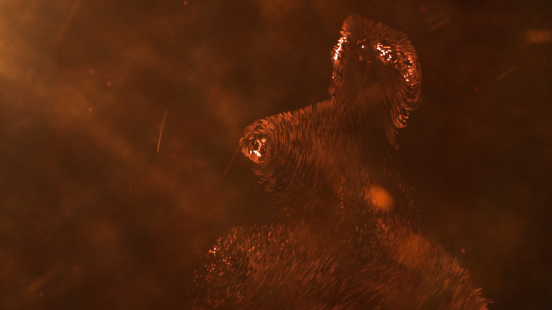 震撼大气火花粒子流体背景ae模板视频的预览图