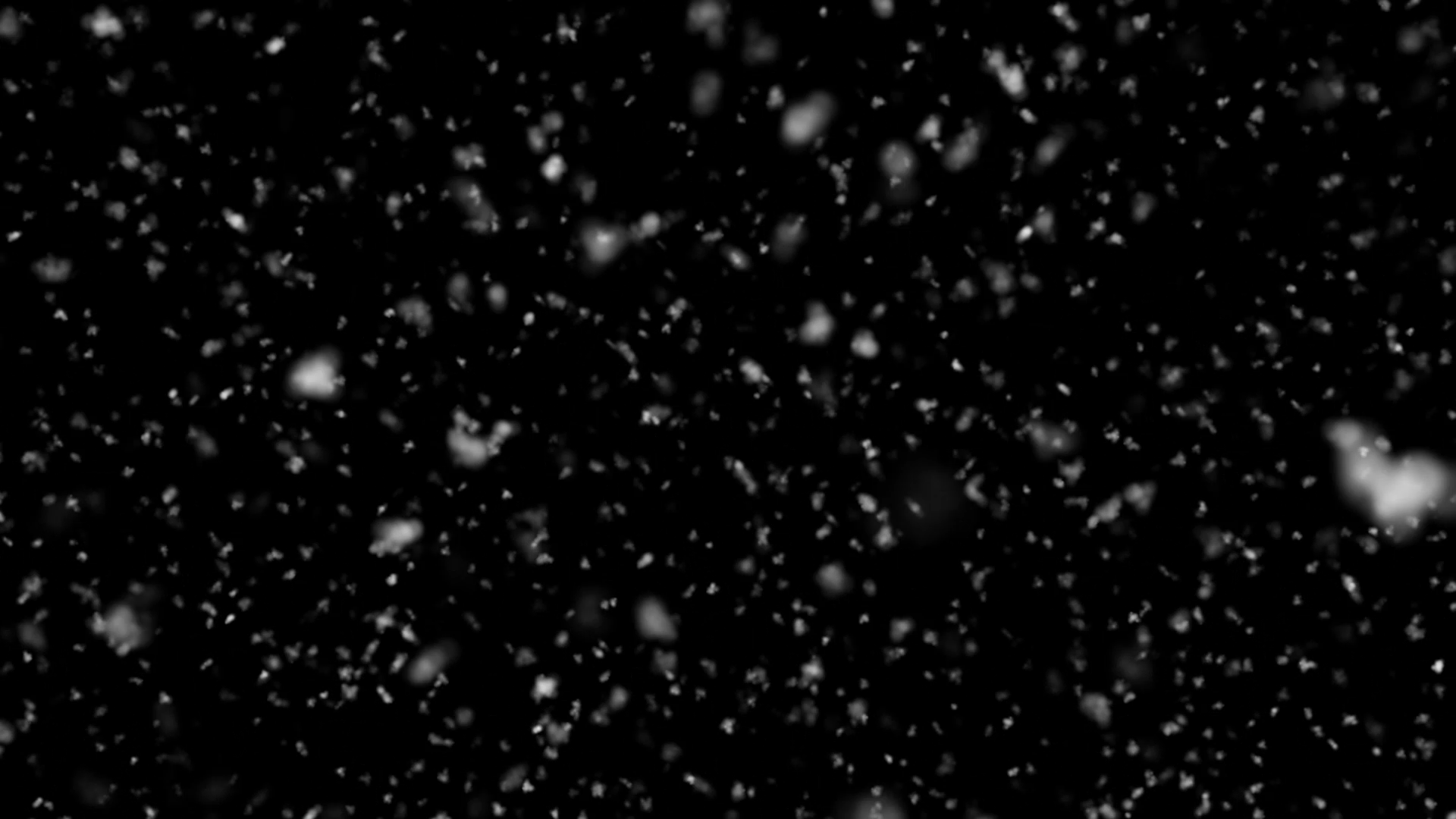 飘动雪花装饰视频04视频的预览图