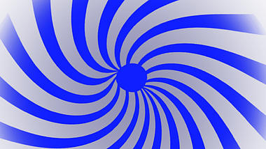 炫酷蓝色放射线条旋转透明通道视频视频的预览图
