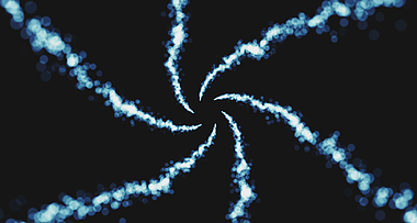 粒子汇聚线条展示动态元素汇聚展示中心视频的预览图
