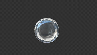 三维白色水珠气泡ae模板视频的预览图