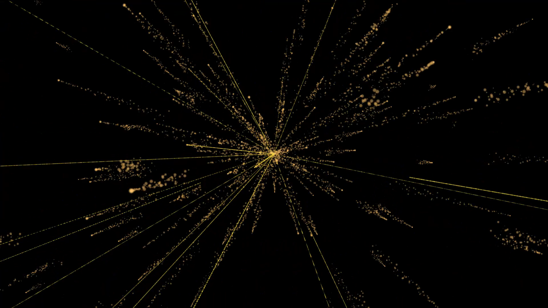 放射粒子空间动态背景AE模板视频的预览图