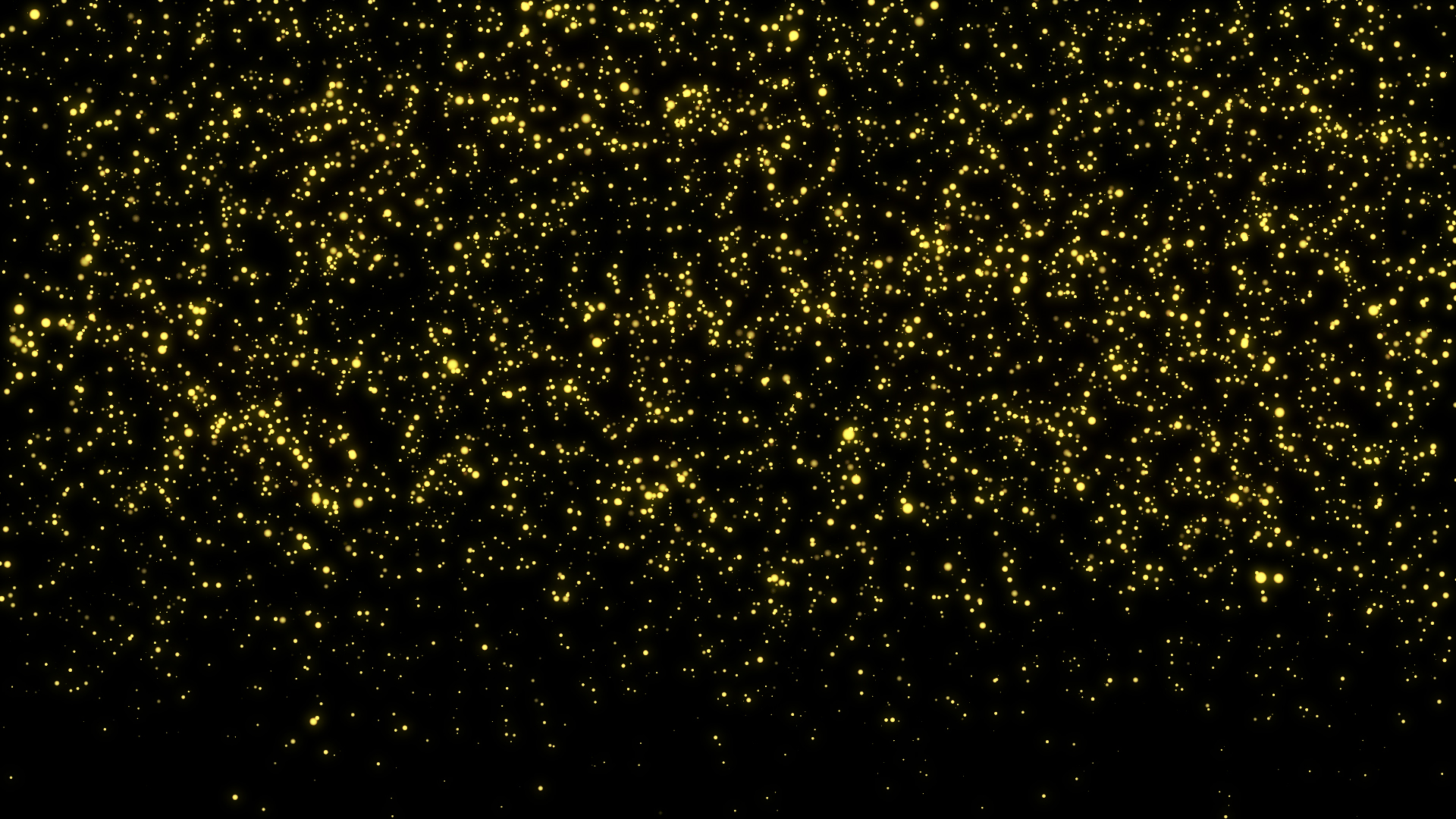 唯美金色发光粒子缓慢上升透明通道视频素材视频的预览图