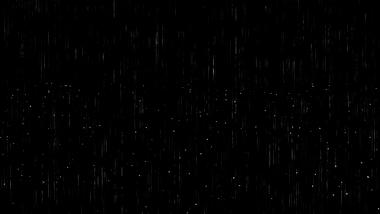 10秒下雨天地面水花视频素材【带通道】视频的预览图