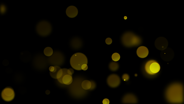 循环背景金色粒子萤火闪烁飘动漂浮飞舞视频的预览图
