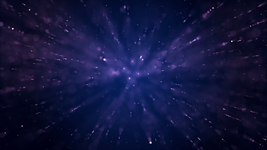 蓝色星空粒子旋转背景素材视频的预览图