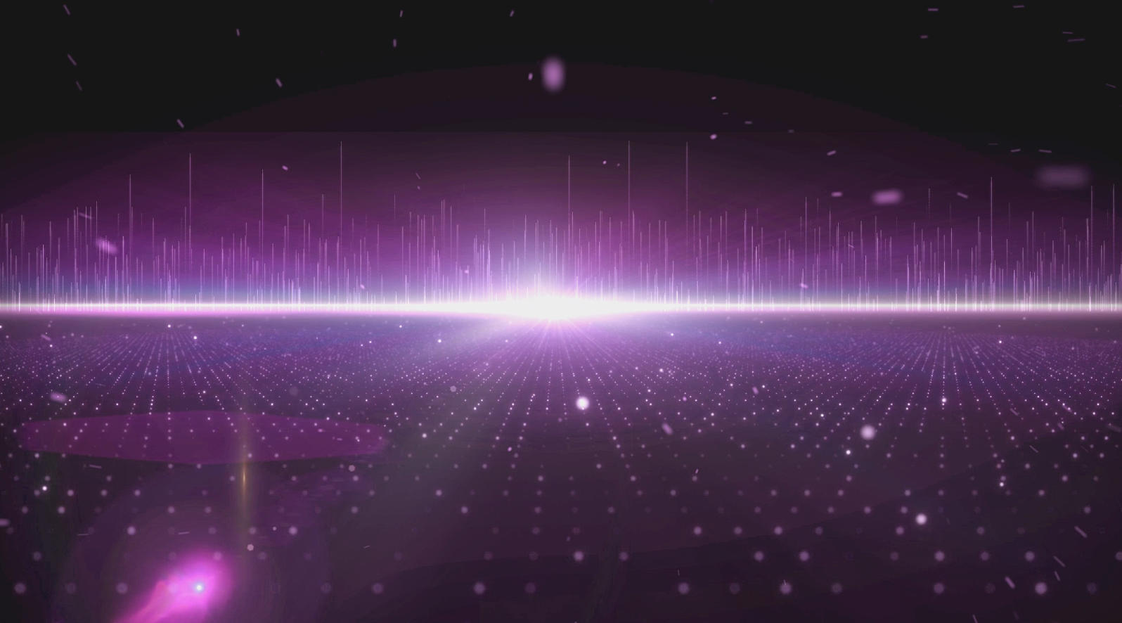 紫色科技感粒子上升空间循环动态背景视频的预览图