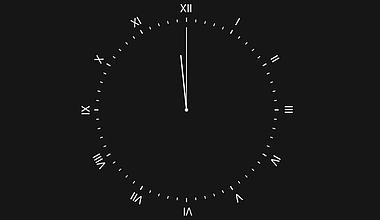 后期应用时钟效果动态元素简洁演绎视频的预览图