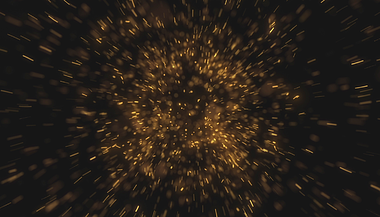 金色粒子爆开内容后期动态效果演绎视频的预览图