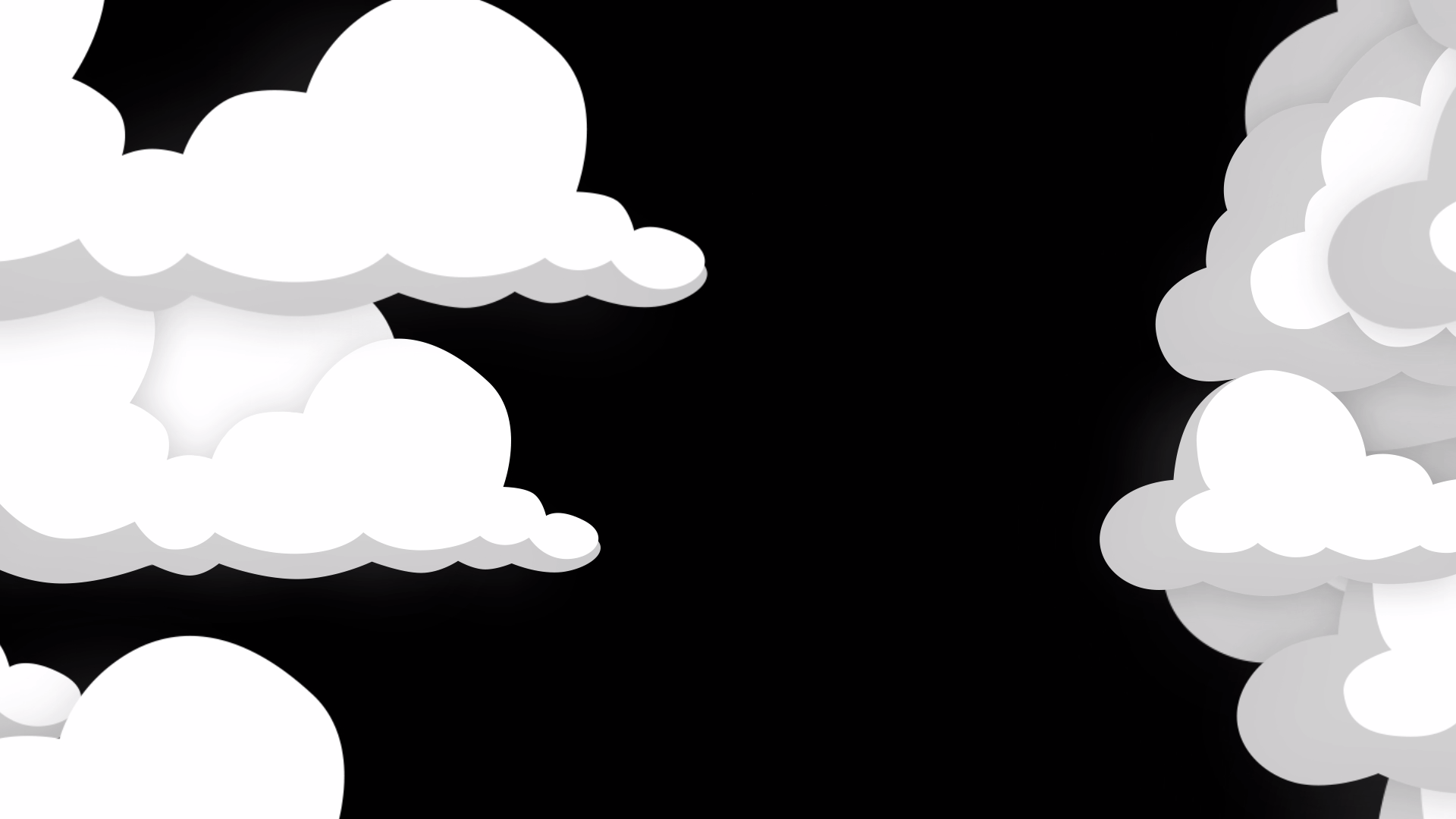 创意云层层叠转场遮罩AE模板视频的预览图