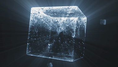 流体冰块效果后期应用内容演绎视频的预览图