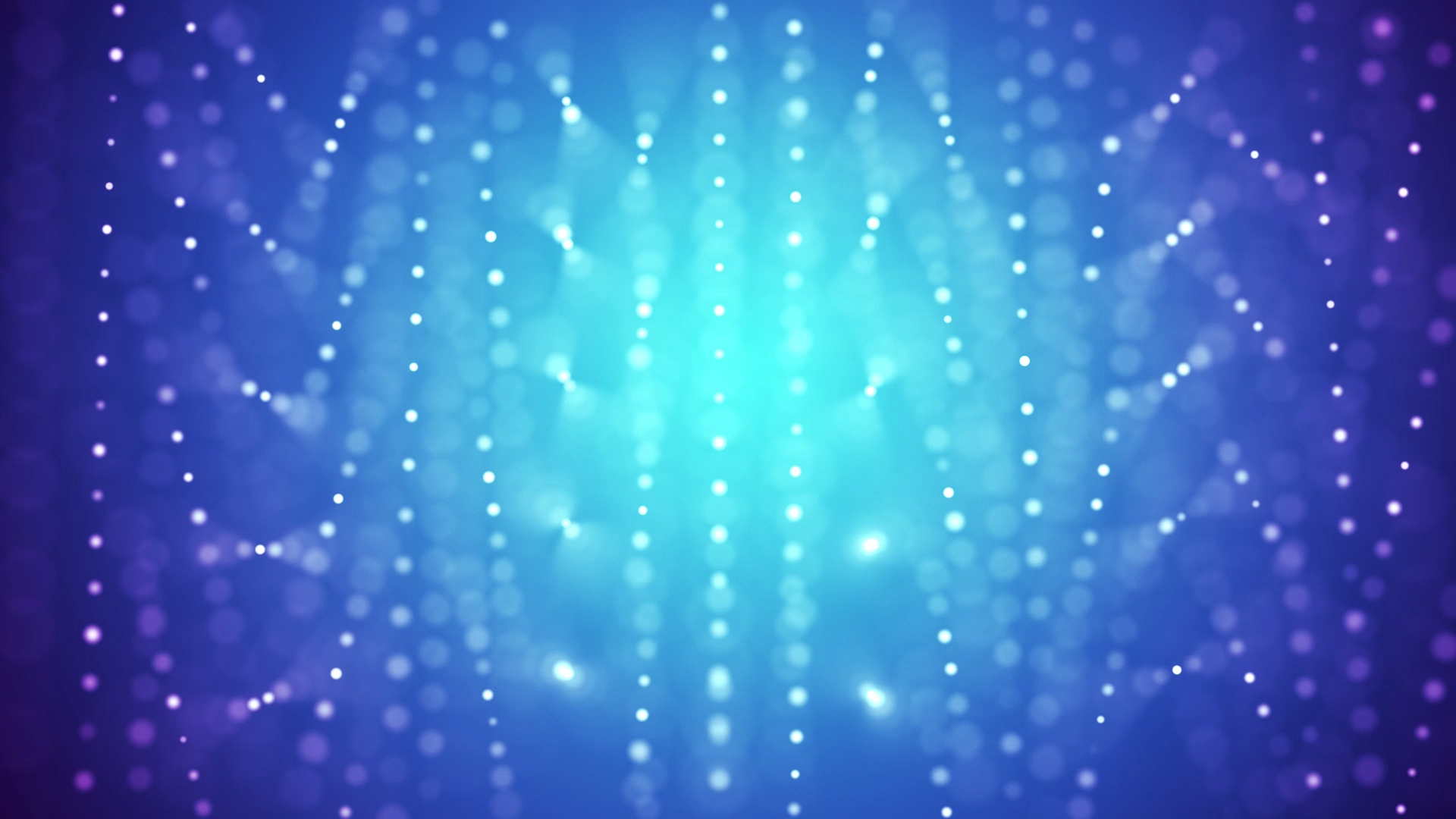 蓝色华丽震撼动态粒子背景AE模板视频的预览图
