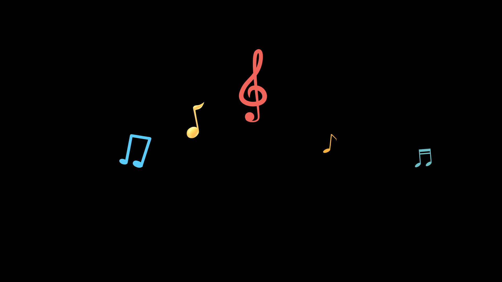 音乐符号综艺效果后期包装素材视频的预览图