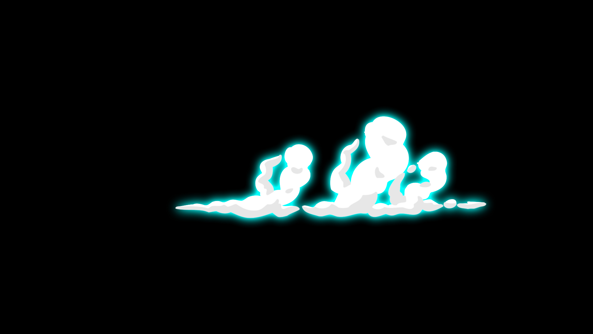 炫酷旋转烟雾动画透明通道视频素材视频的预览图