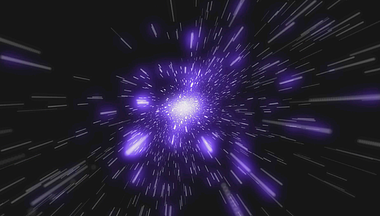 粒子飞入转场效果内容演绎应用后期视频的预览图