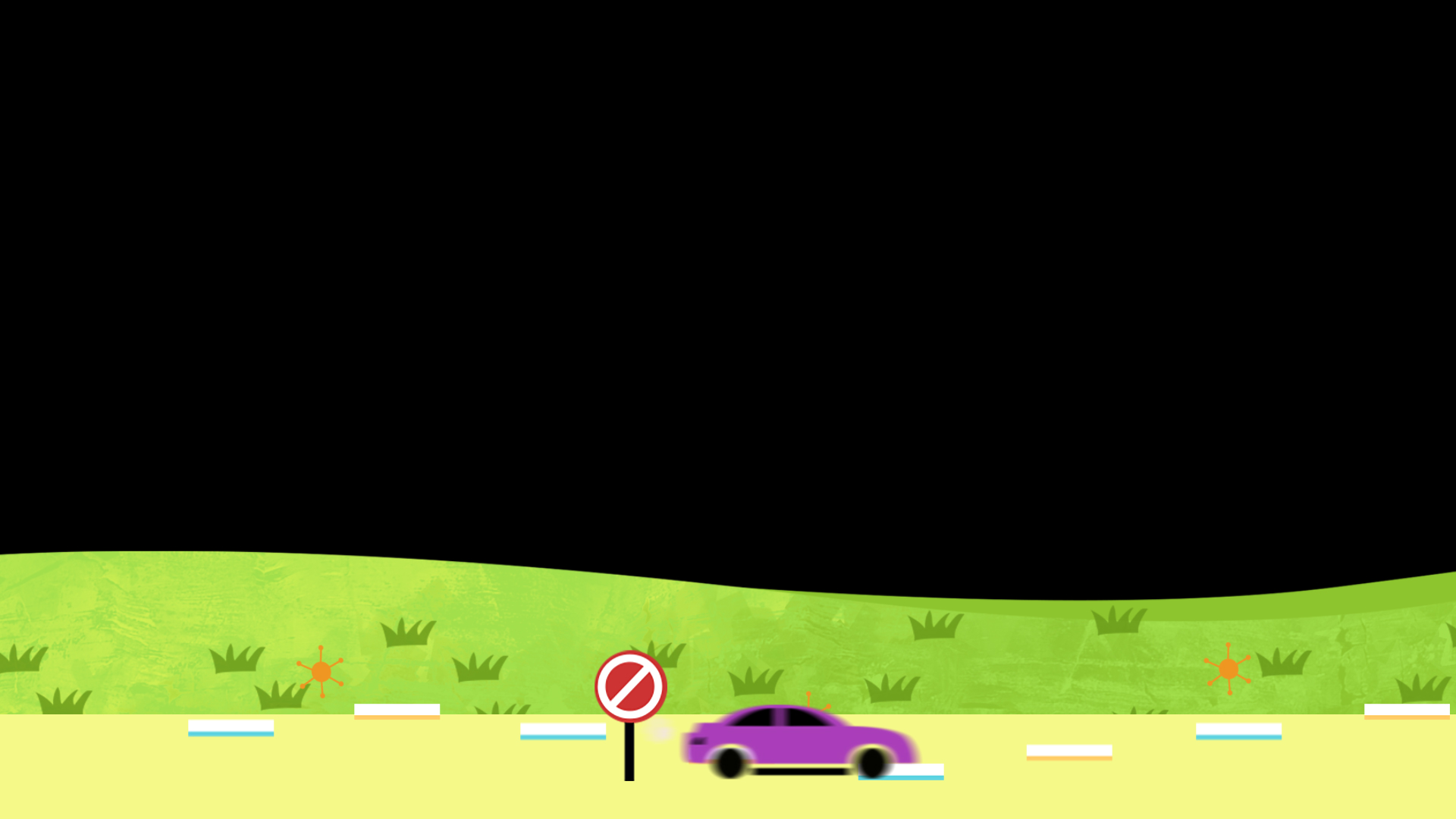 可爱小汽车元素ae模板视频的预览图