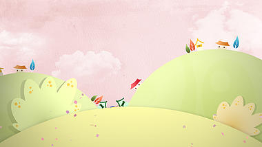 清新可爱六一儿童节动画背景ae模板视频的预览图