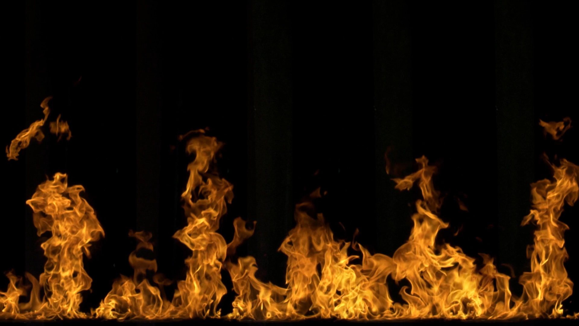 高清大火燃烧视频素材视频的预览图