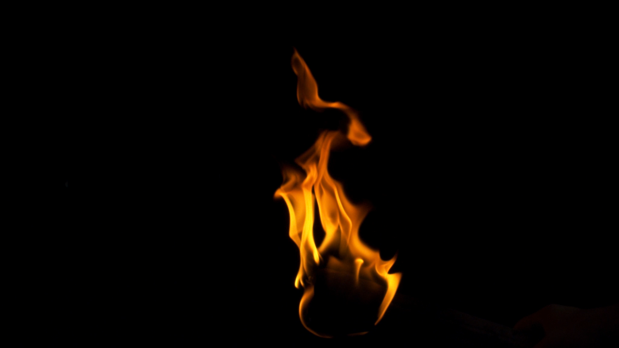 火炬燃烧火焰视频特效视频的预览图