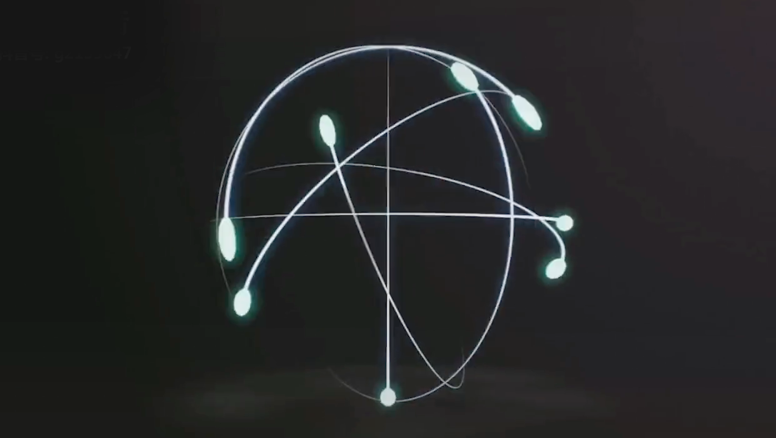 光效旋转线条展示后期演绎应用视频的预览图