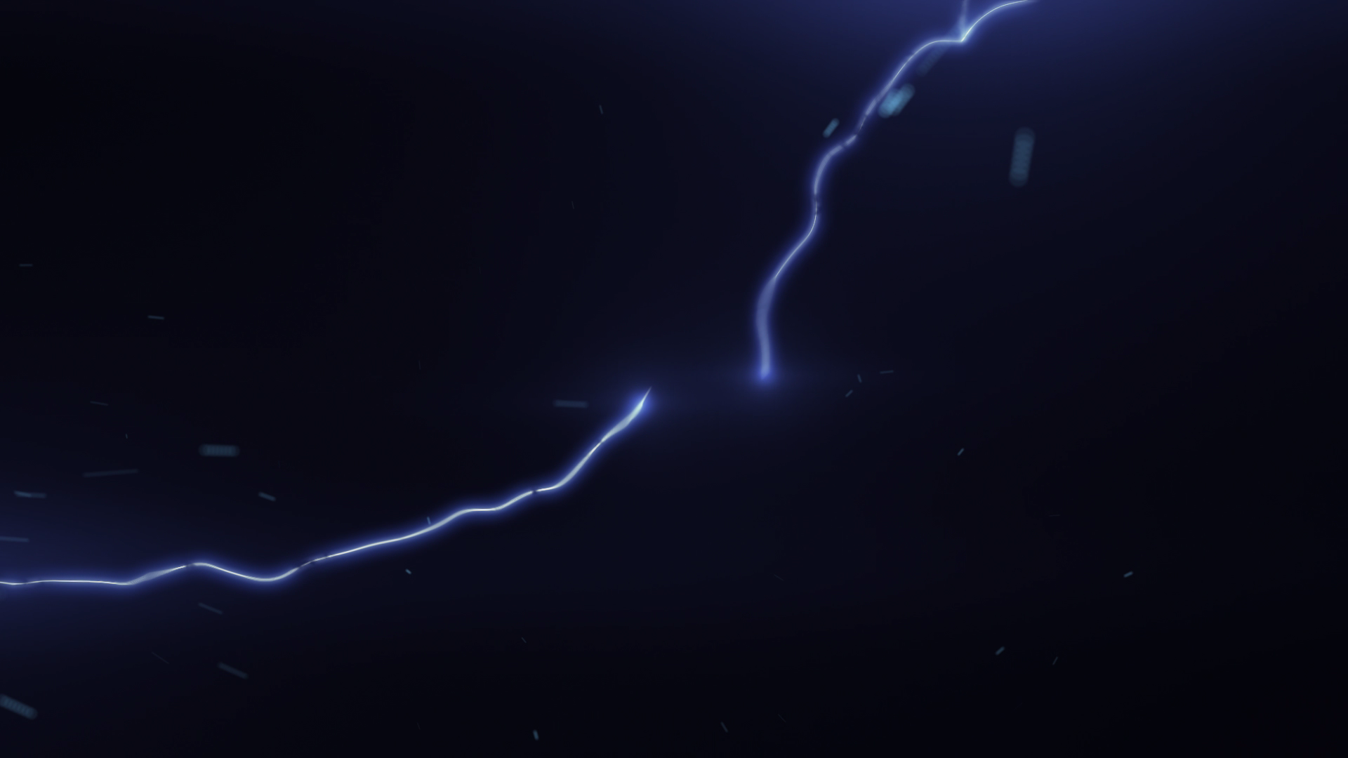 狂风暴雨天气电闪雷鸣特效视频的预览图