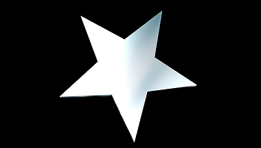 三维动态五角星金属素材元素应用视频的预览图