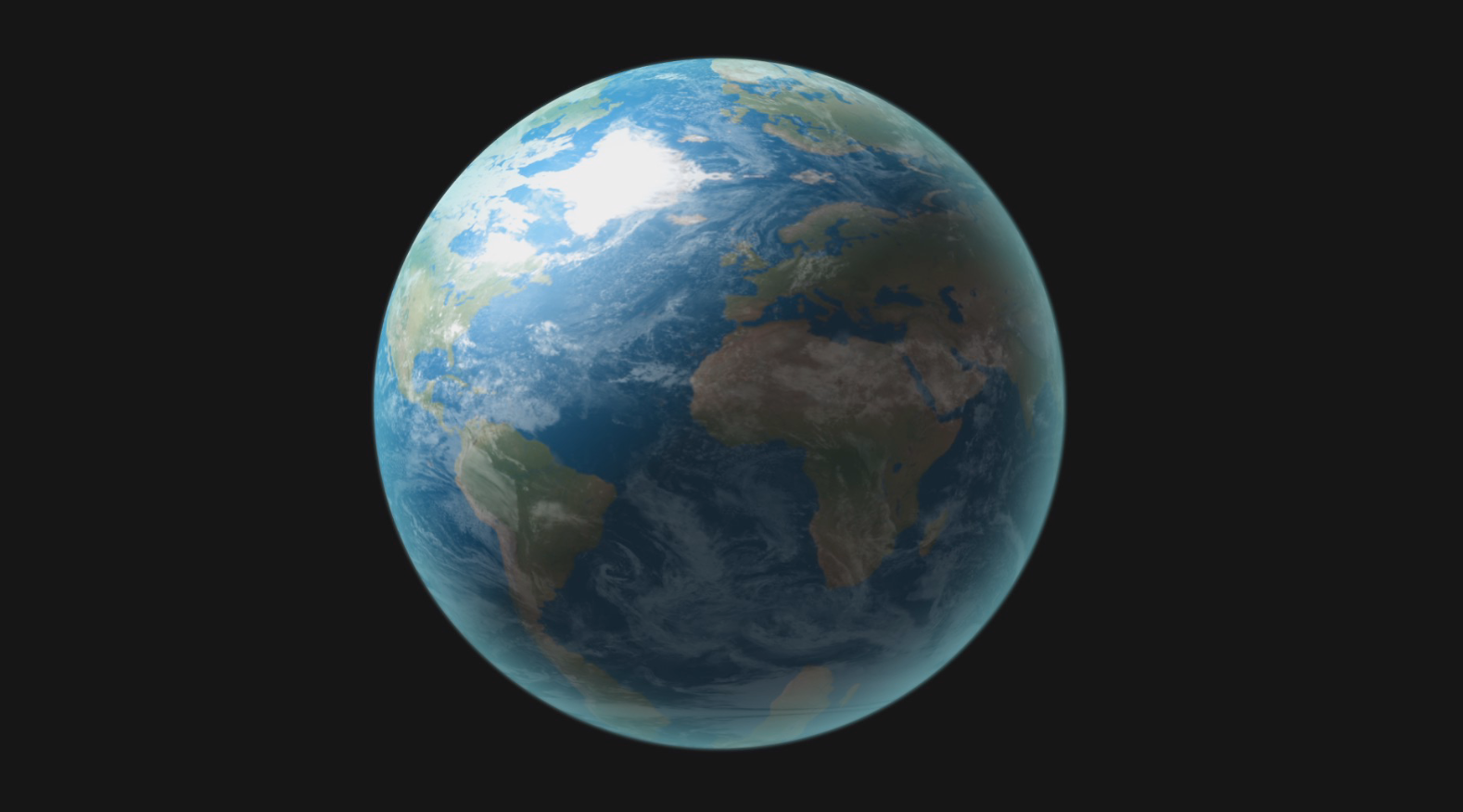 大气动态蓝色地球内容后期展示免抠视频的预览图
