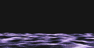 紫色粒子光线创意动态波浪视频的预览图