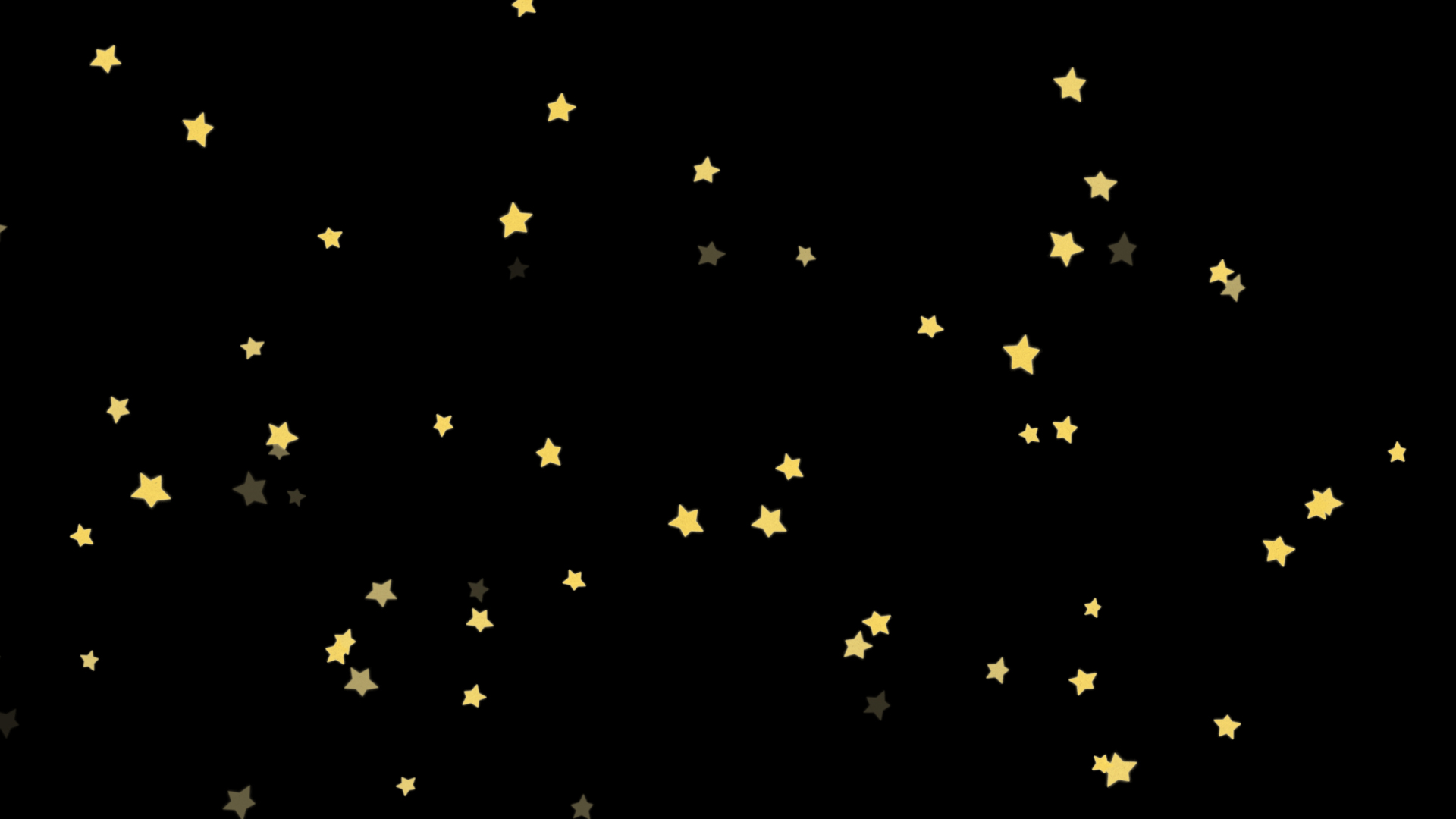 可爱星星动画背景ae模板视频的预览图