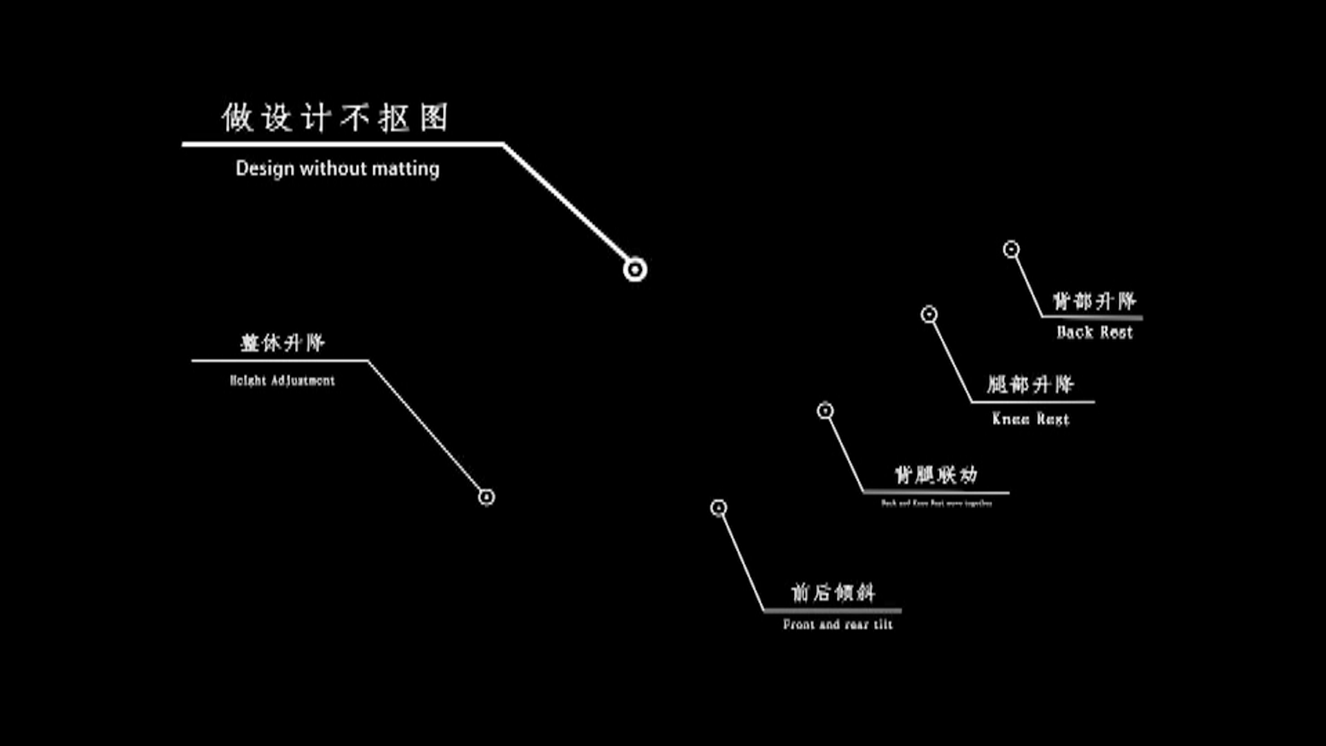 白色线条元素文字排版动画视频的预览图