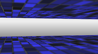 LED通道蓝色动态内容后期应用视频的预览图