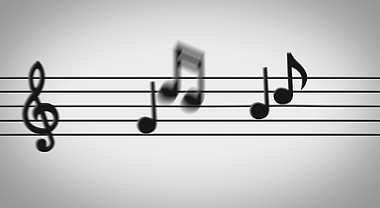 简洁音乐音符背景视频的预览图