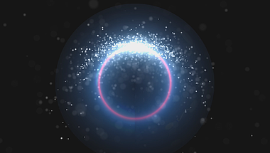 炫酷圆圈粒子光效内容后期免抠应用视频的预览图