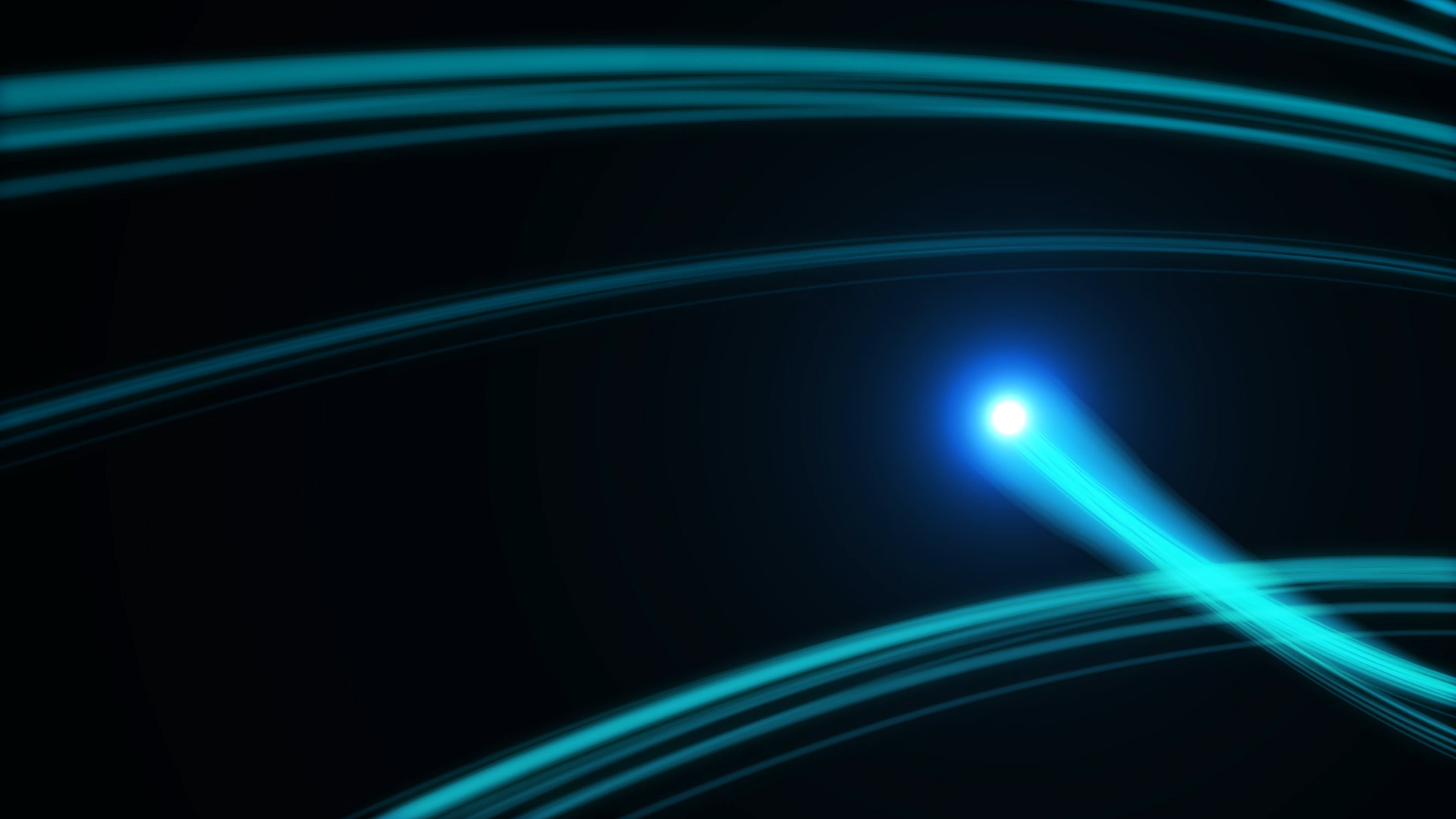 蓝绿色光线粒子拖曳背景视频视频的预览图