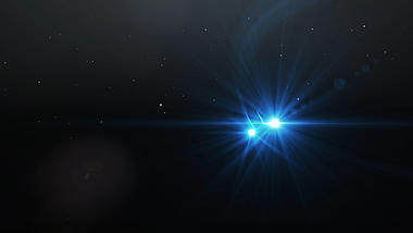 蓝色光线粒子背景视频视频的预览图