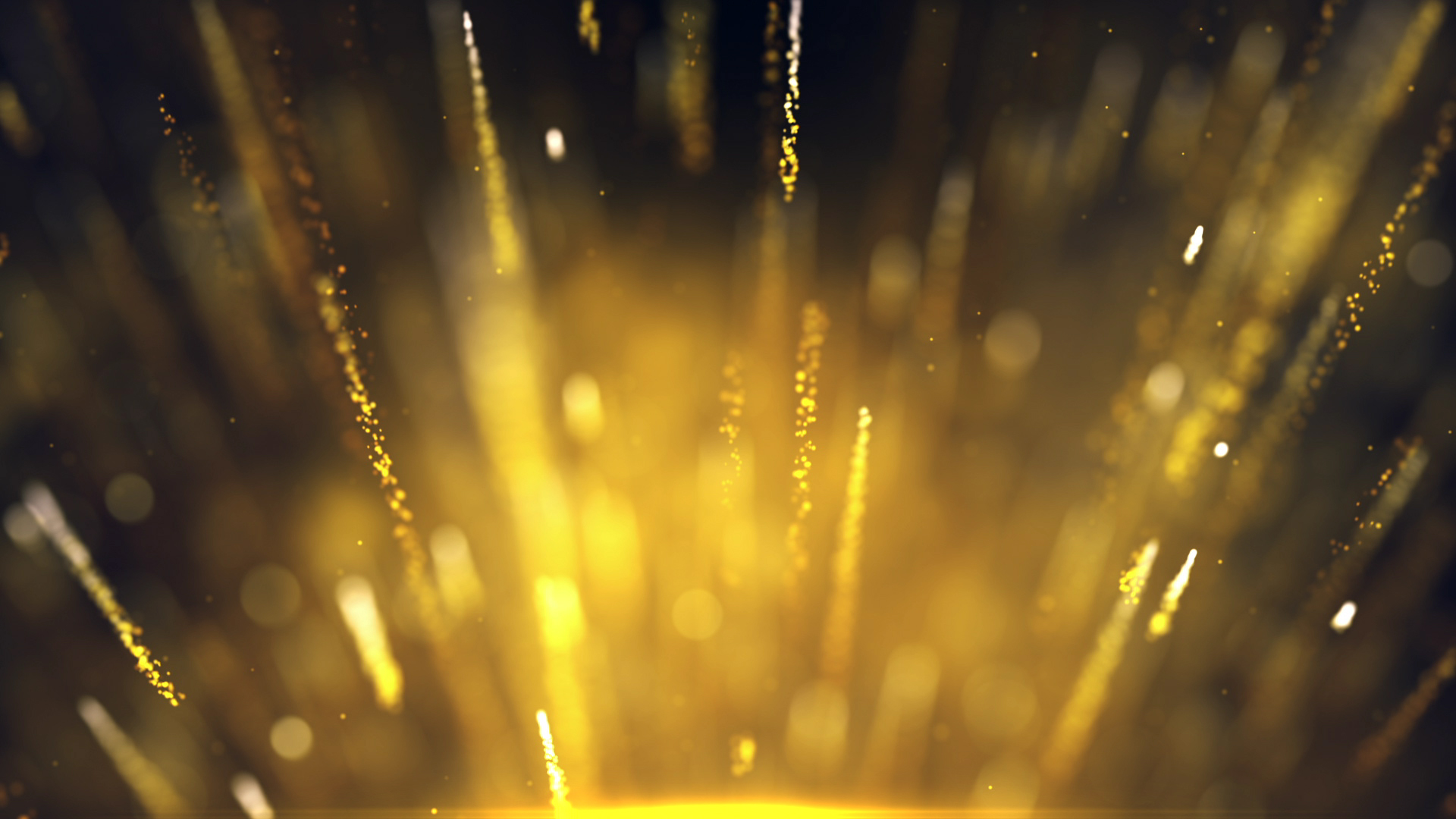 大气金色粒子背景ae模板视频的预览图