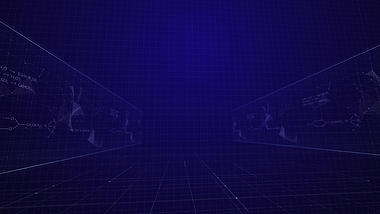 蓝色科技背景ae模板视频的预览图