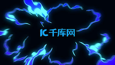 卡通MG能量流体出logo视频的预览图