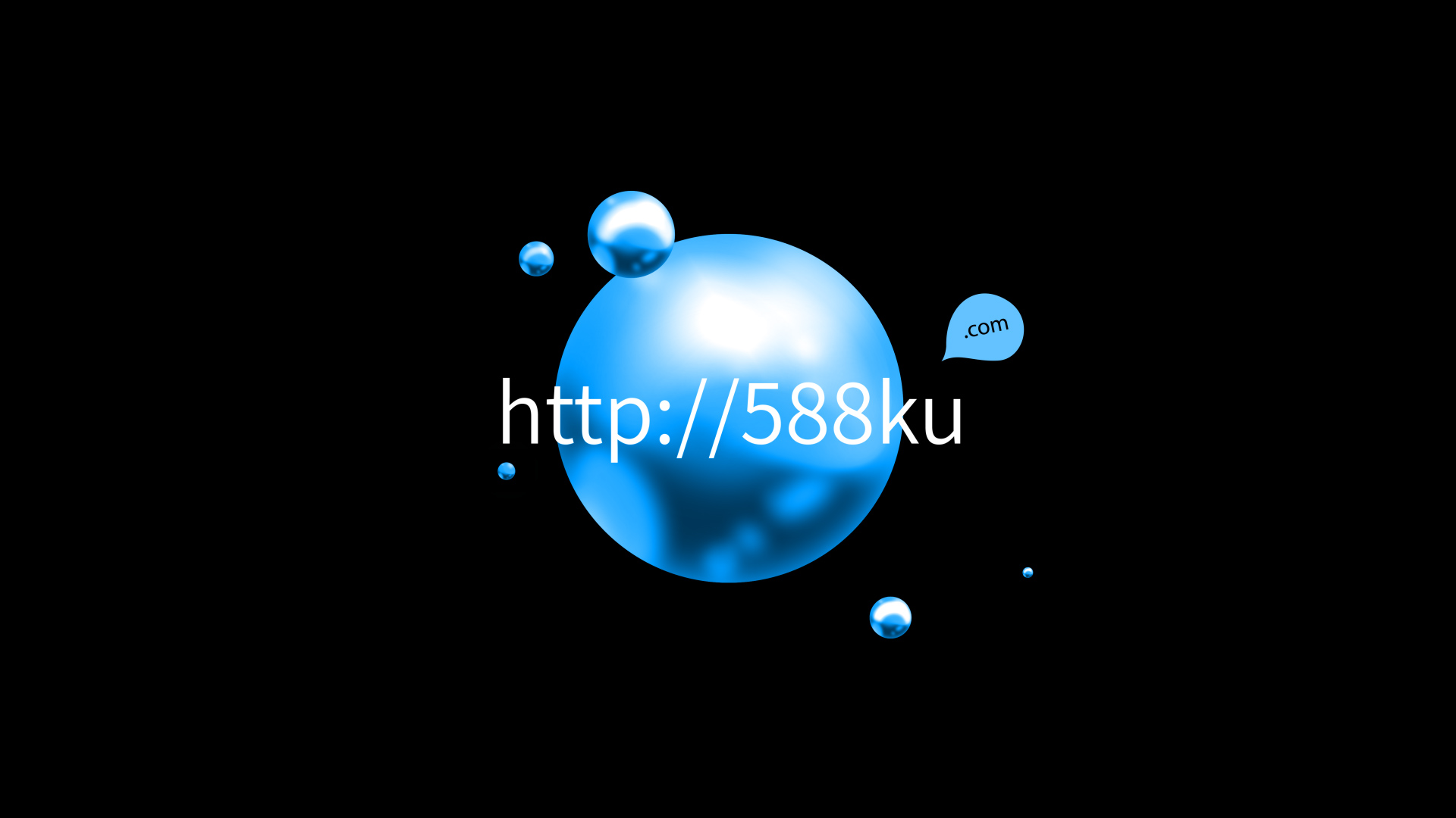 动画元素小球旋转展示视频的预览图